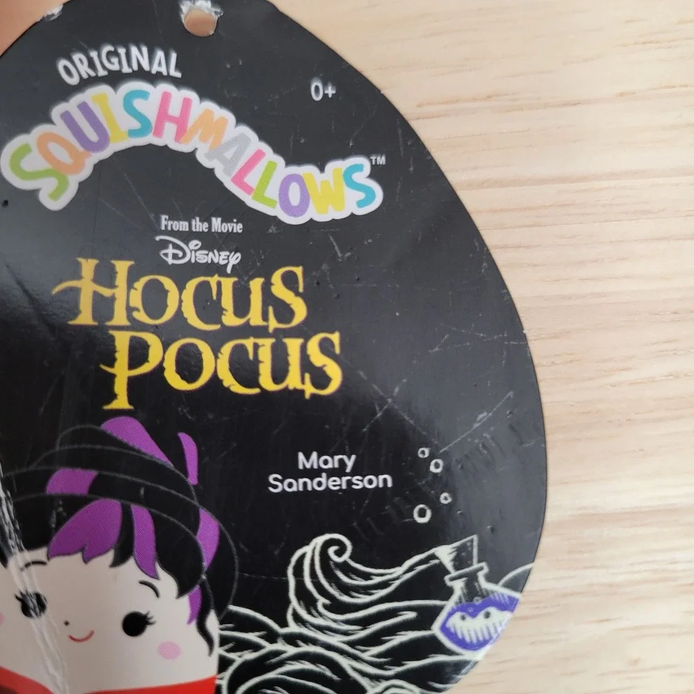 Disney Hocus Pocus Squishmallow Mary Sanderson Plush Halloween‎ Witch NWT 5